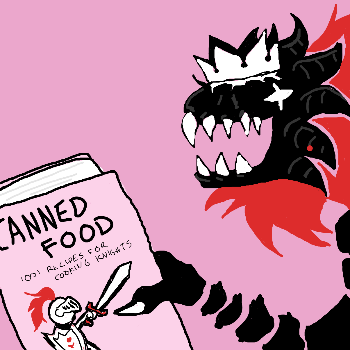 Drawing in one more time, copy panel, add something, repeat by Sabandija