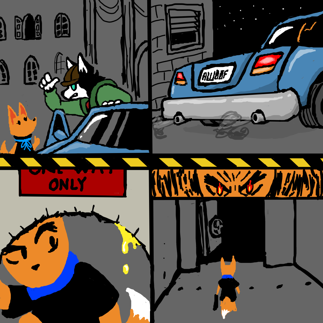  - Online Drawing Game Comic Strip Panel by SeanTrunks