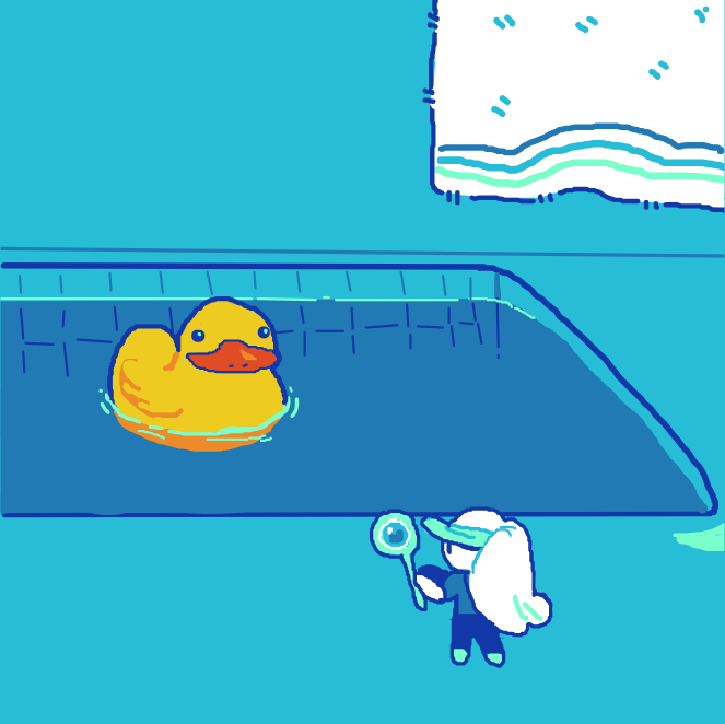 Liked webcomic opponent in the water