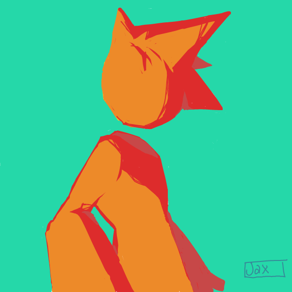 Drawing in m, by jax110