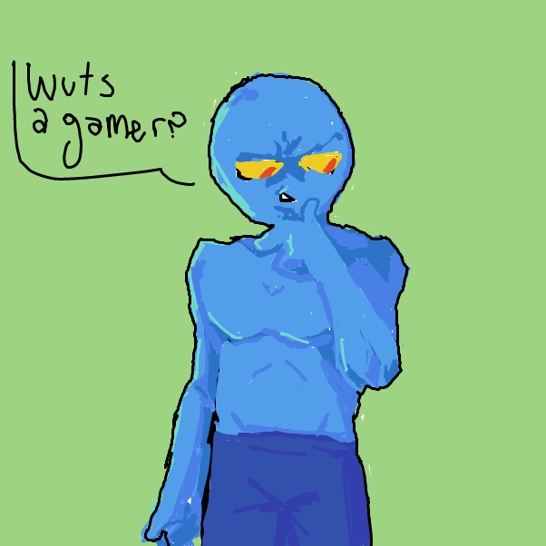 Drawing in gamers by jax110