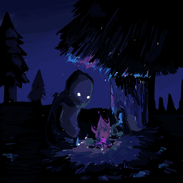 Drawing in 🌲 by jax110