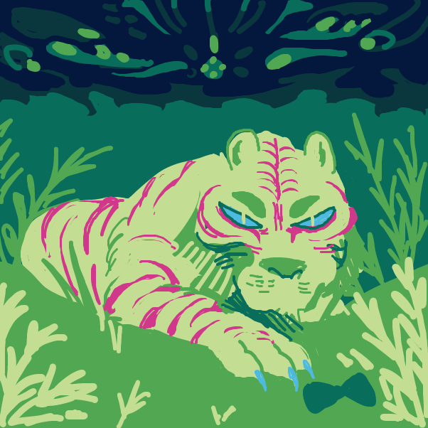 tigah - Online Drawing Game Comic Strip Panel by Chumky