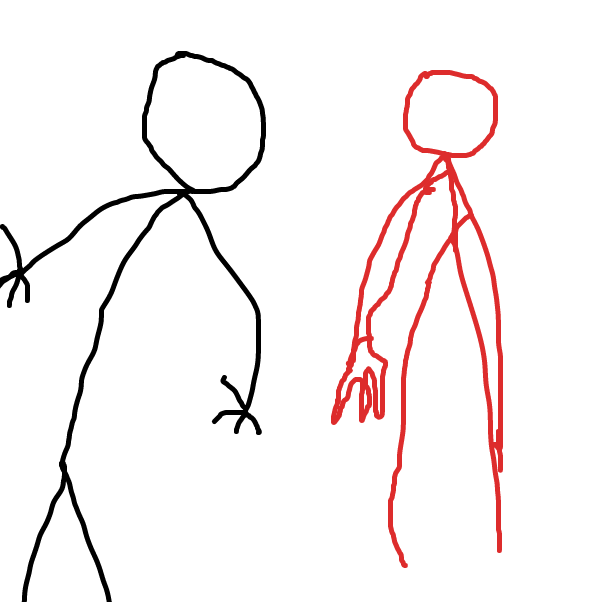 uh funny sticc begin f i t e - Online Drawing Game Comic Strip Panel by JasonYoutubes