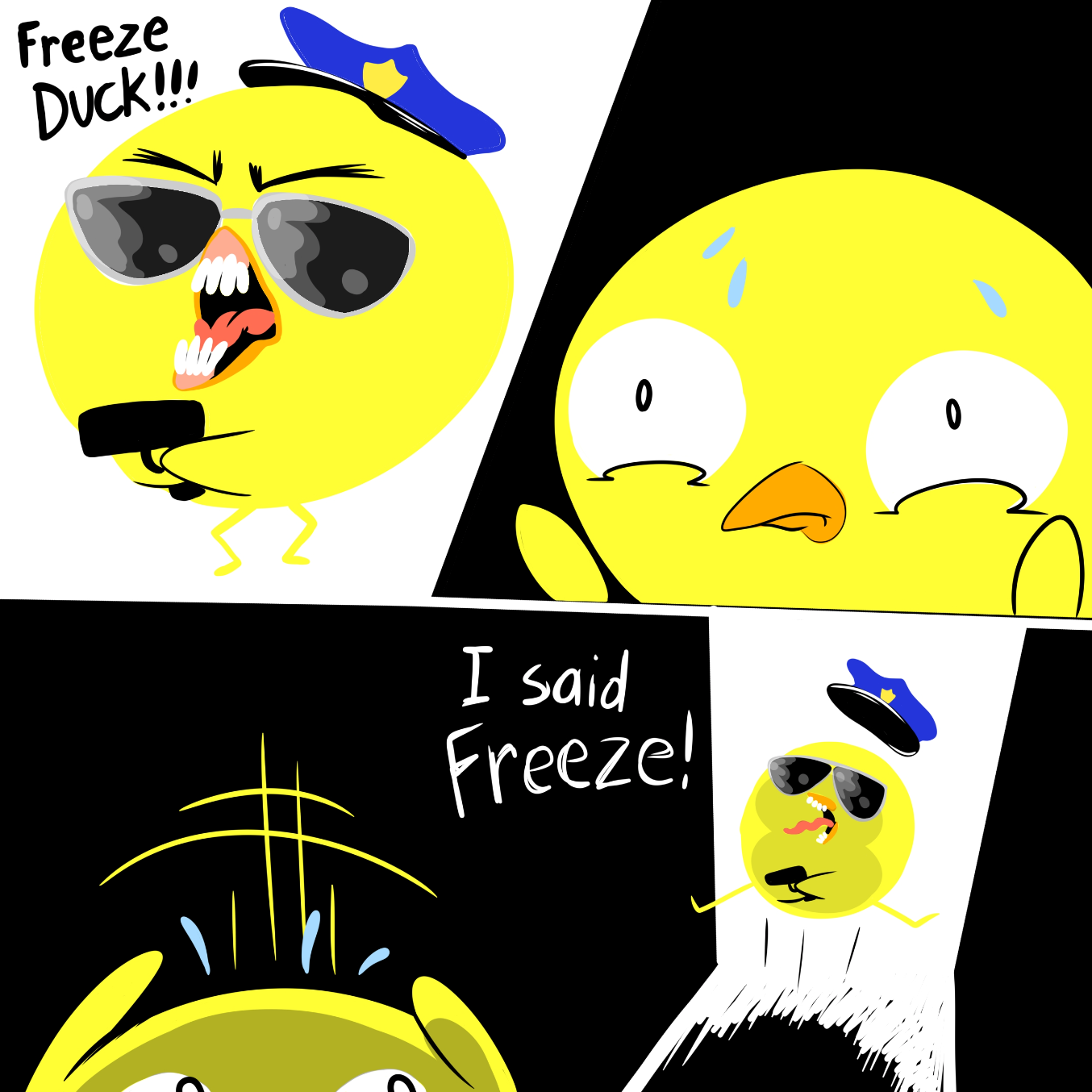  - Online Drawing Game Comic Strip Panel by Wizard Croissant