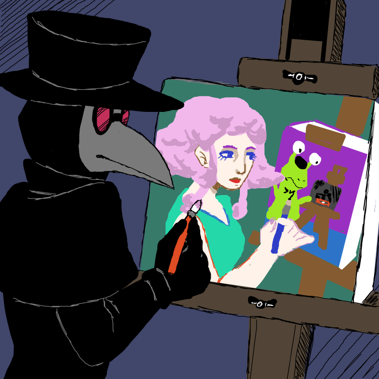  - Online Drawing Game Comic Strip Panel by ⚰