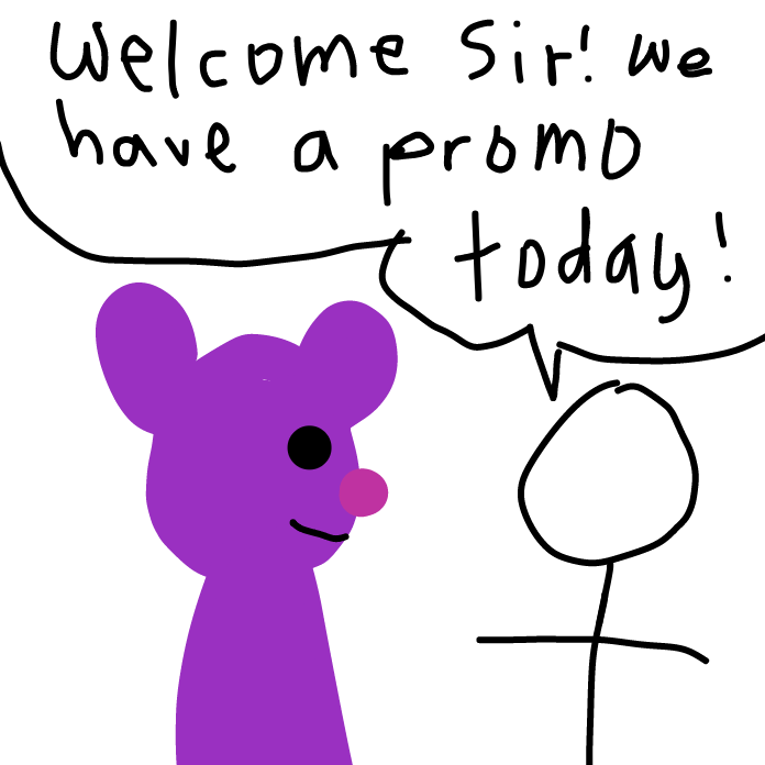 Drawing in Mick Goes To 7-11 by Mozart