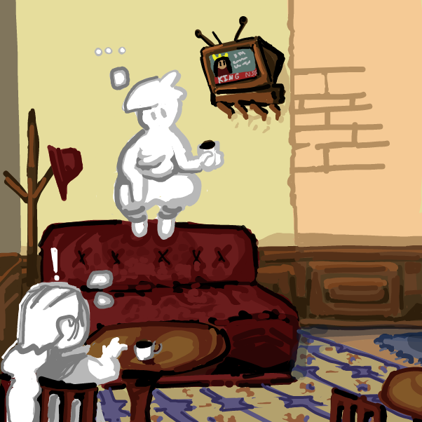  - Online Drawing Game Comic Strip Panel by Mothbunita