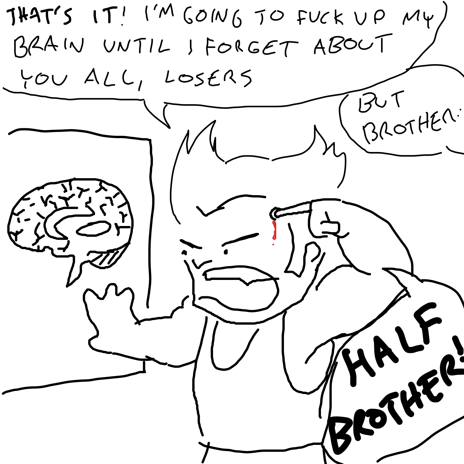  - Online Drawing Game Comic Strip Panel by Sabandija