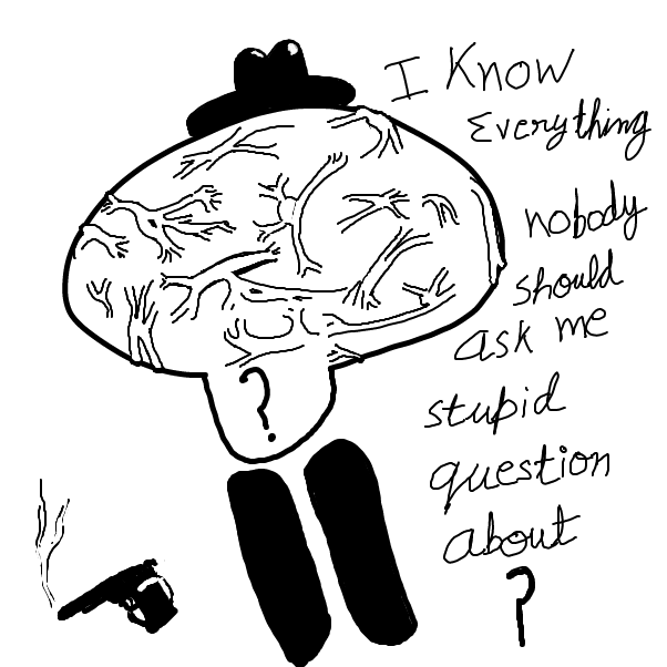 Drawing in Ask Mystery anything II by LocaTwo