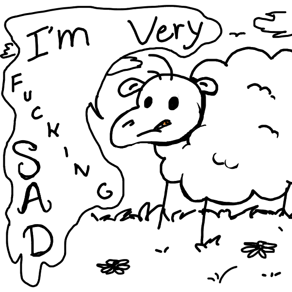 Liked webcomic Sad Sheep Sam