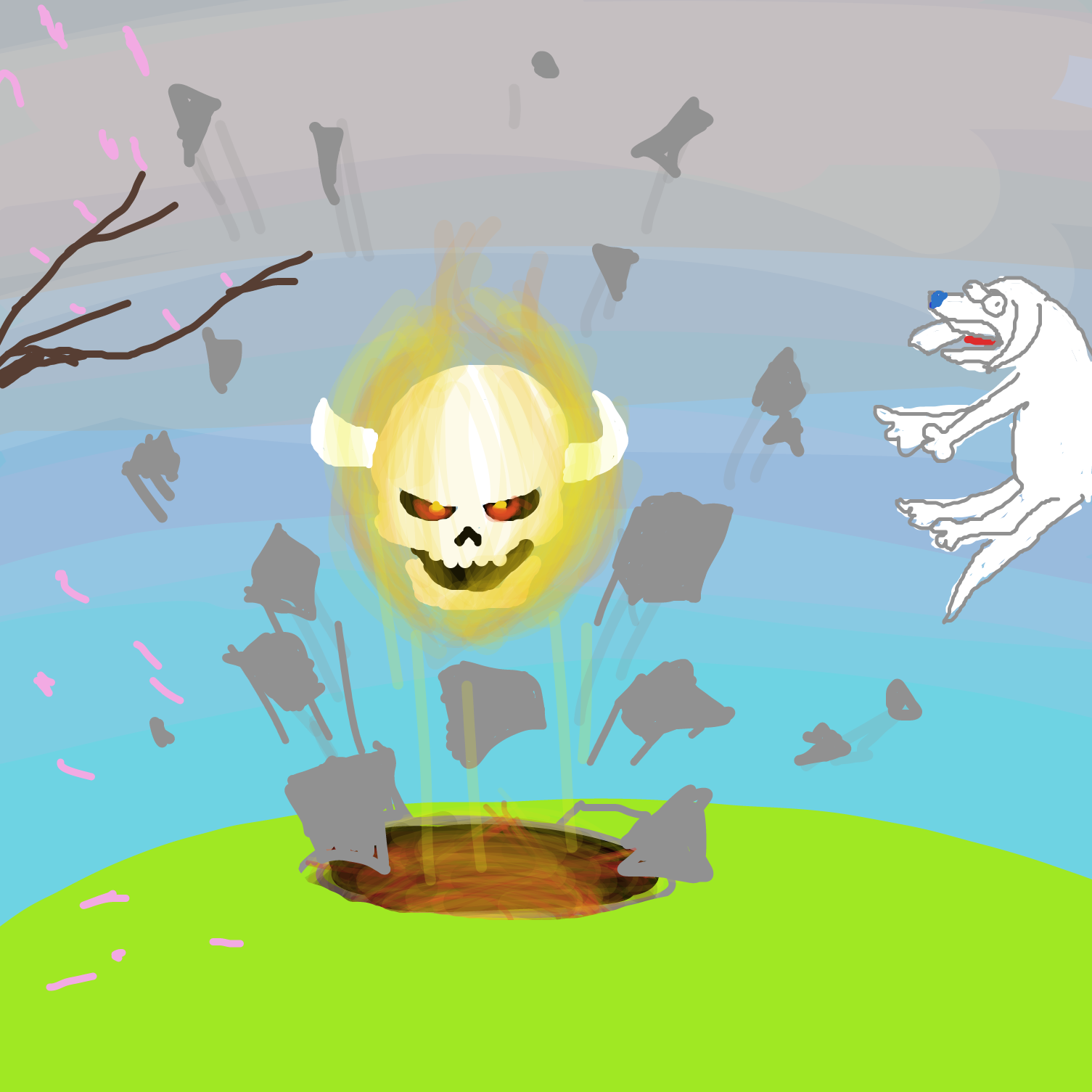  - Online Drawing Game Comic Strip Panel by Sabandija