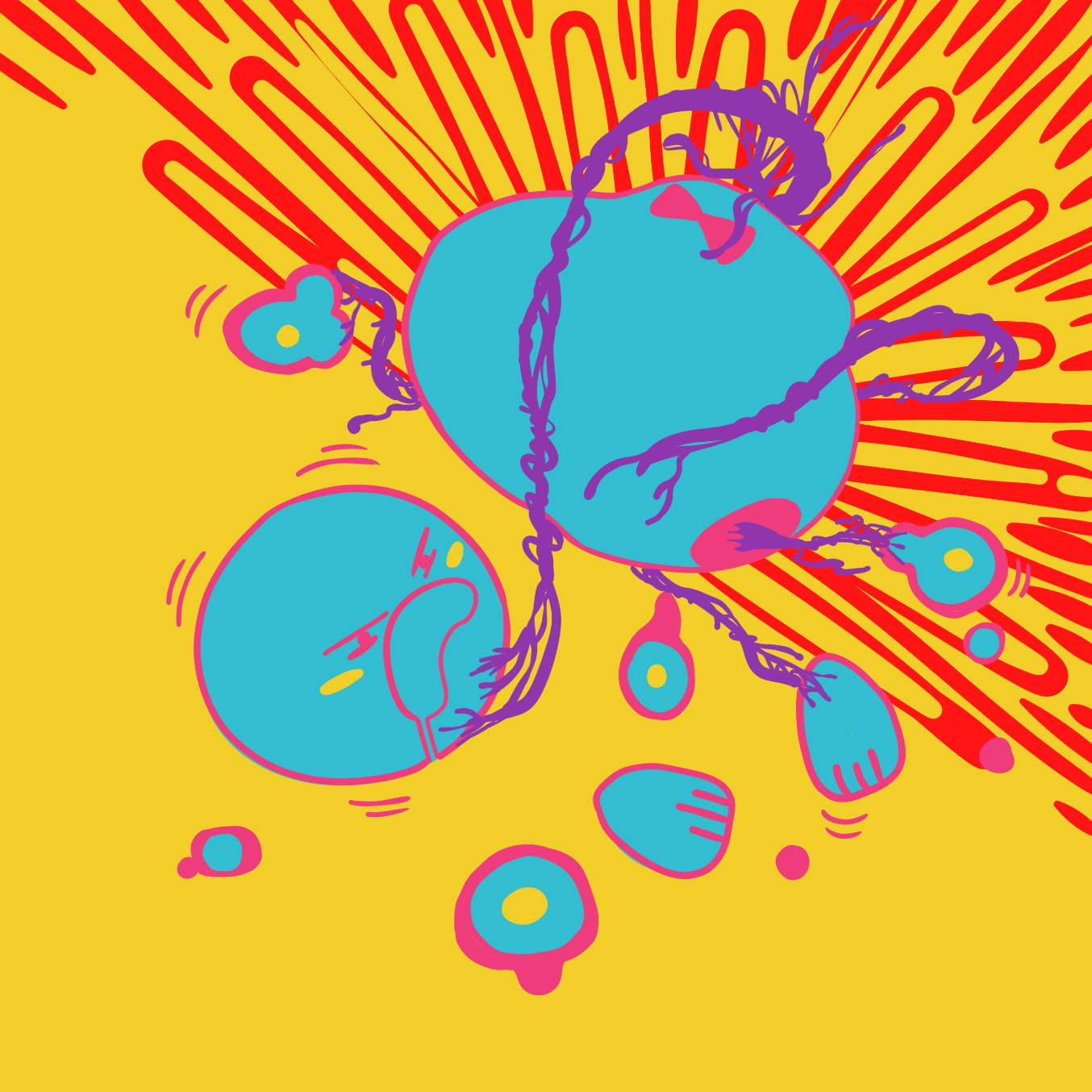  - Online Drawing Game Comic Strip Panel by Wizard Croissant