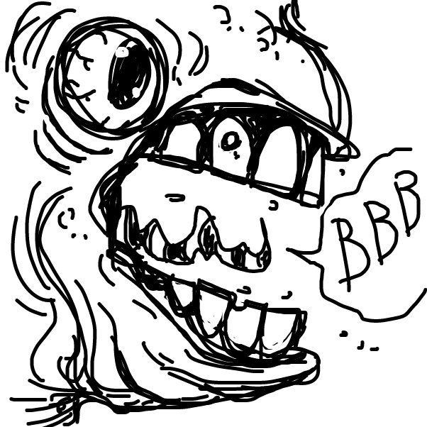 brought to you by the letter B - Online Drawing Game Comic Strip Panel by Peyocay