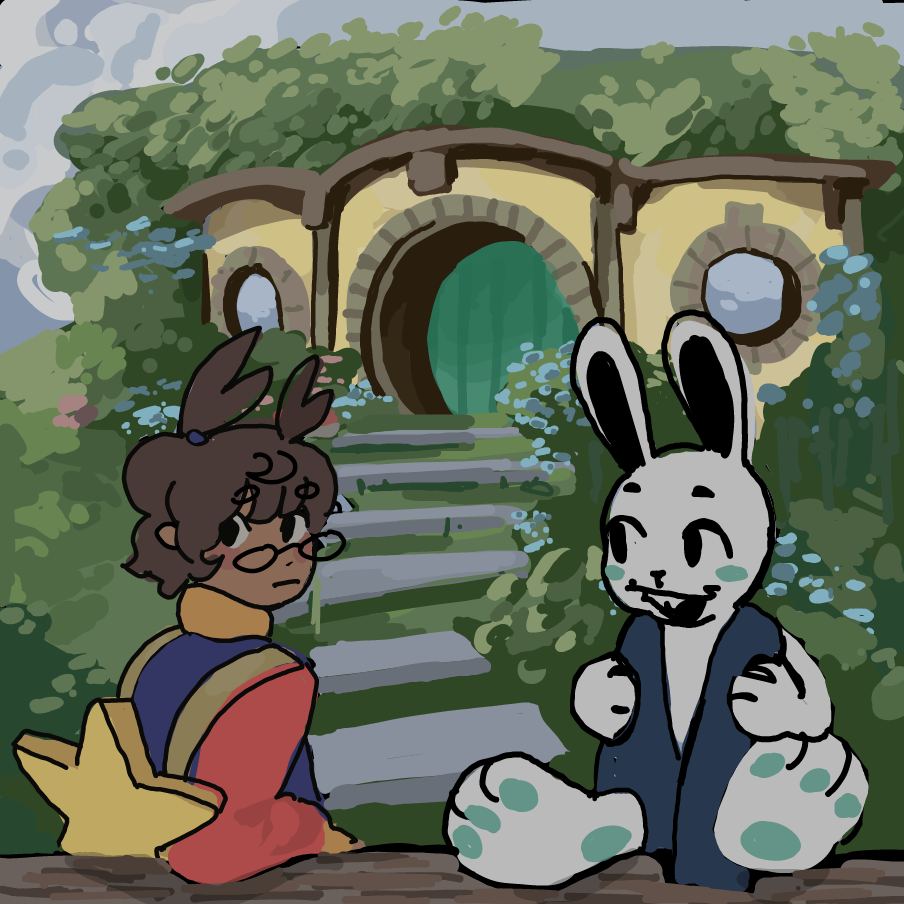 hobbit set from new zealand - Online Drawing Game Comic Strip Panel by dankie