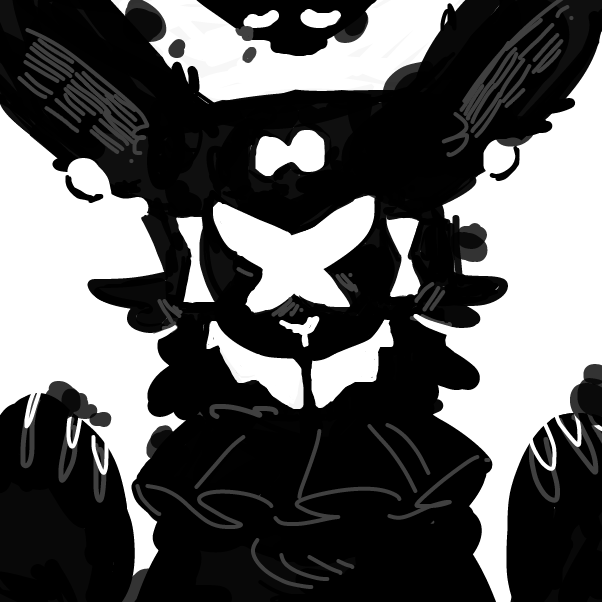 Drawing in Rorschach by Cea