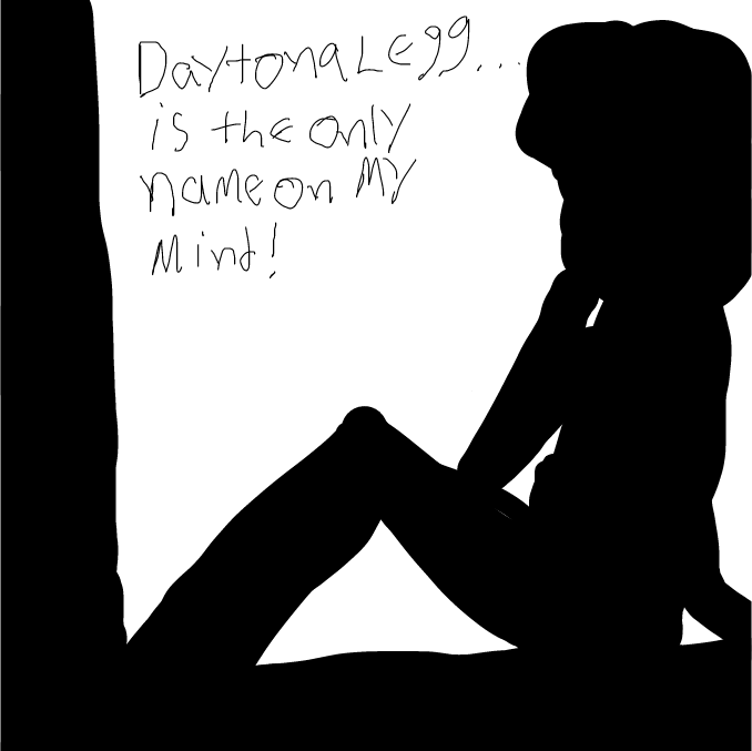 Drawing in Daytona Legg by HaileyS