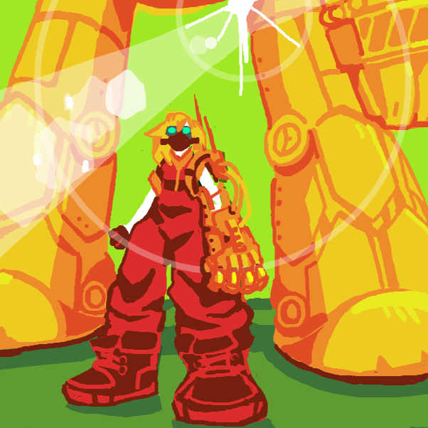 Drawing in Prosthetic  by nis