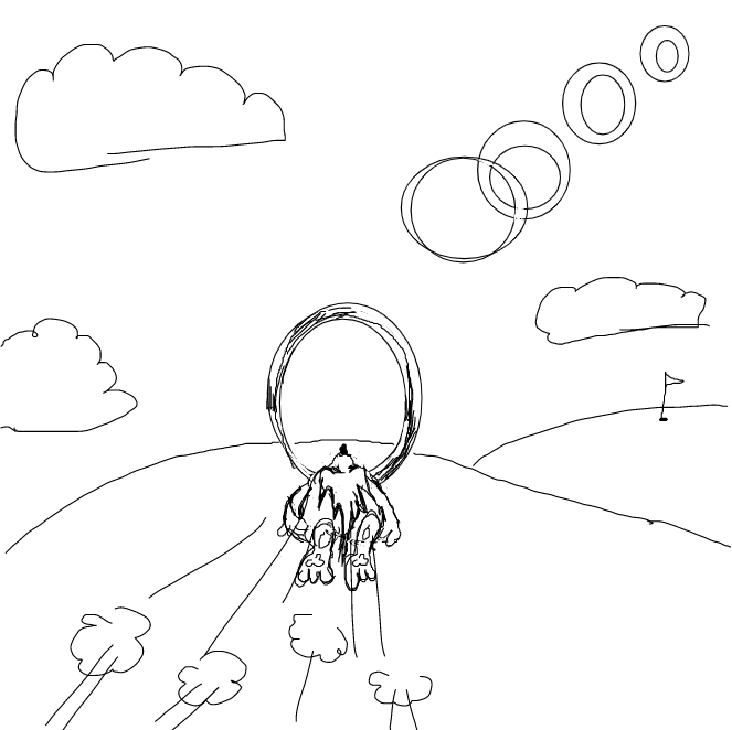 Drawing in green tee vol 1 by dona.