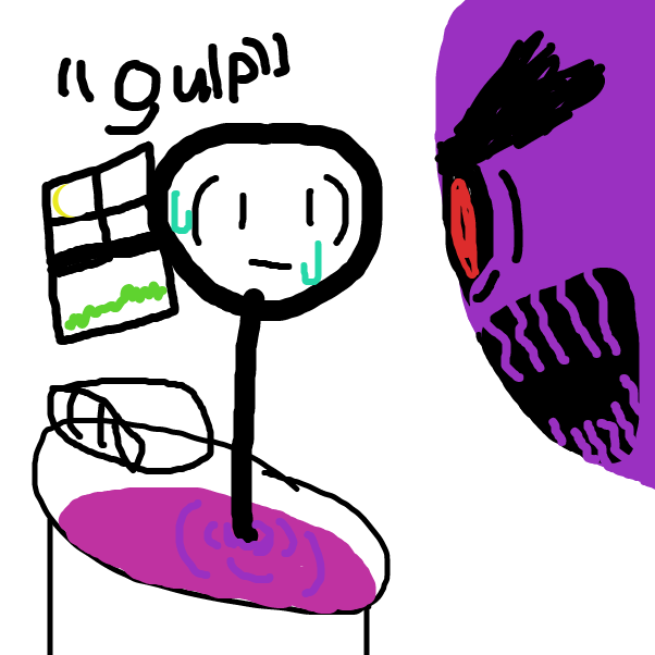 Augghh... - Online Drawing Game Comic Strip Panel by Stormy star