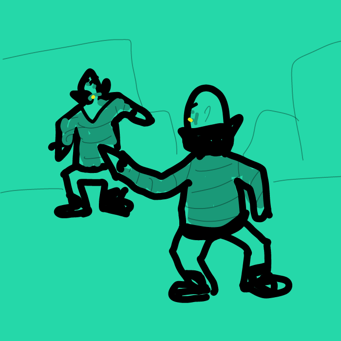  - Online Drawing Game Comic Strip Panel by brownsavo