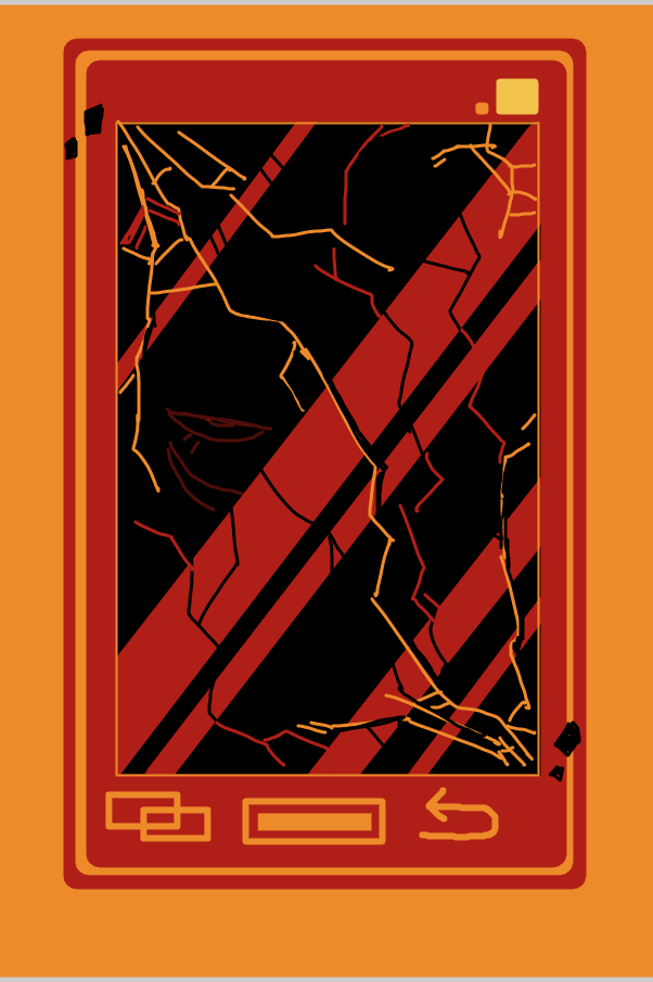 cracked - Online Drawing Game Comic Strip Panel by Chumky