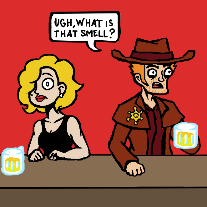  - Online Drawing Game Comic Strip Panel by SeanTrunks