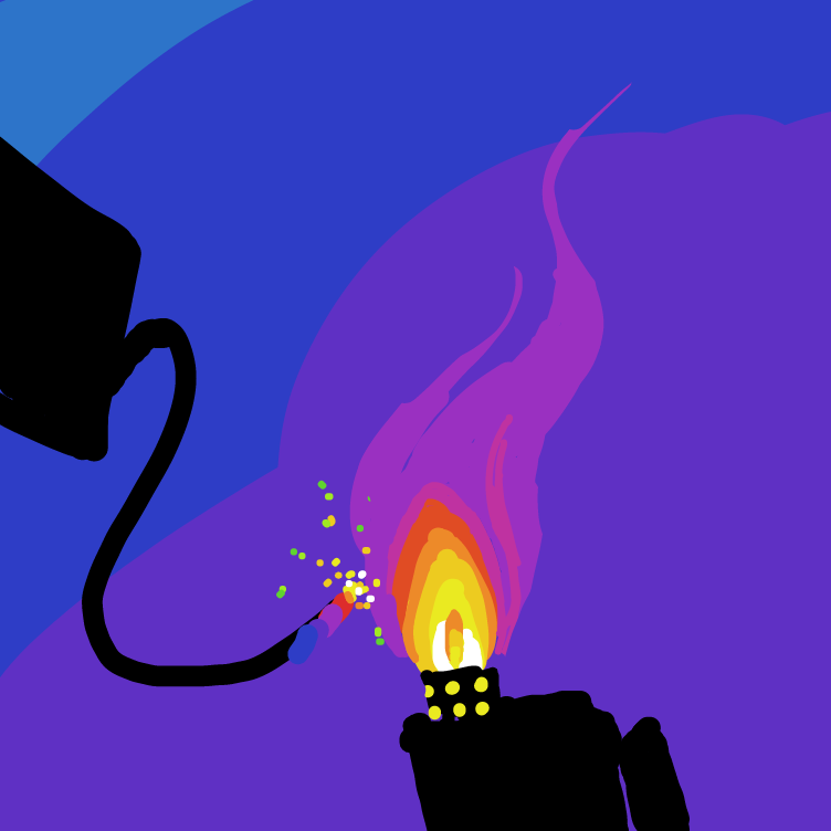 Drawing in ⠀ by ThaSilentArtist