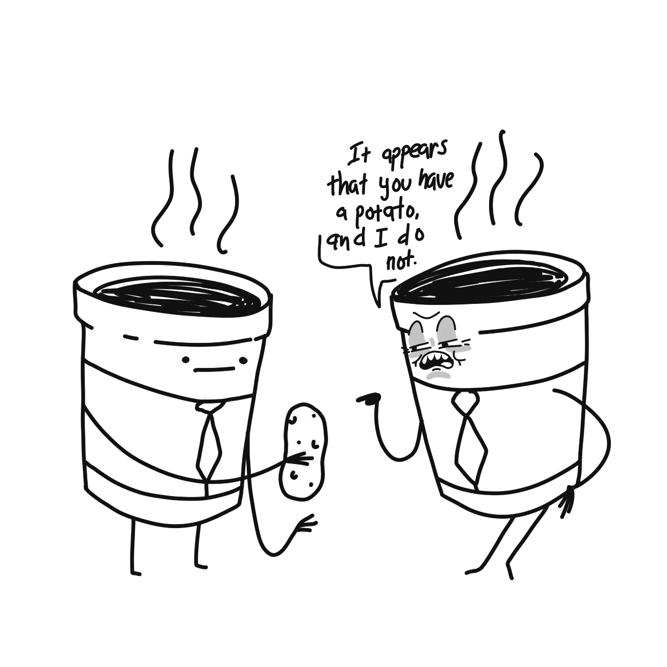  - Online Drawing Game Comic Strip Panel by Wizard Croissant