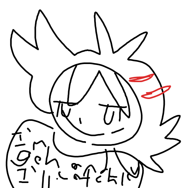 Drawing in heh by Goh