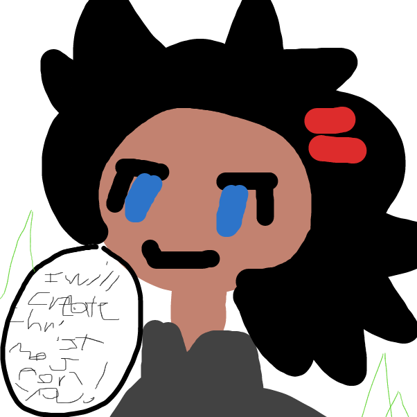 Drawing in sad butterfly by Goh