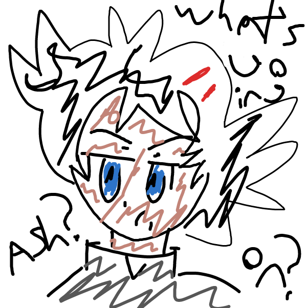 Goh is confused - Online Drawing Game Comic Strip Panel by Goh