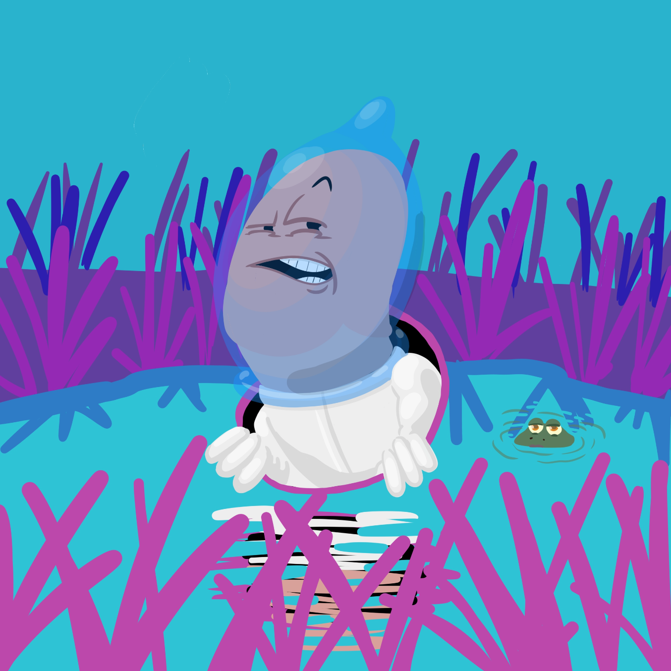  - Online Drawing Game Comic Strip Panel by Wizard Croissant