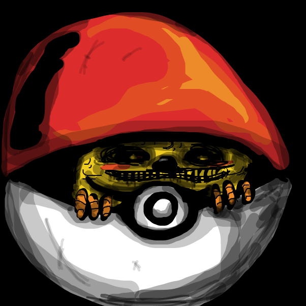 there is a monster in my pocket .. and it's playing with my change - Online Drawing Game Comic Strip Panel by Peyocay