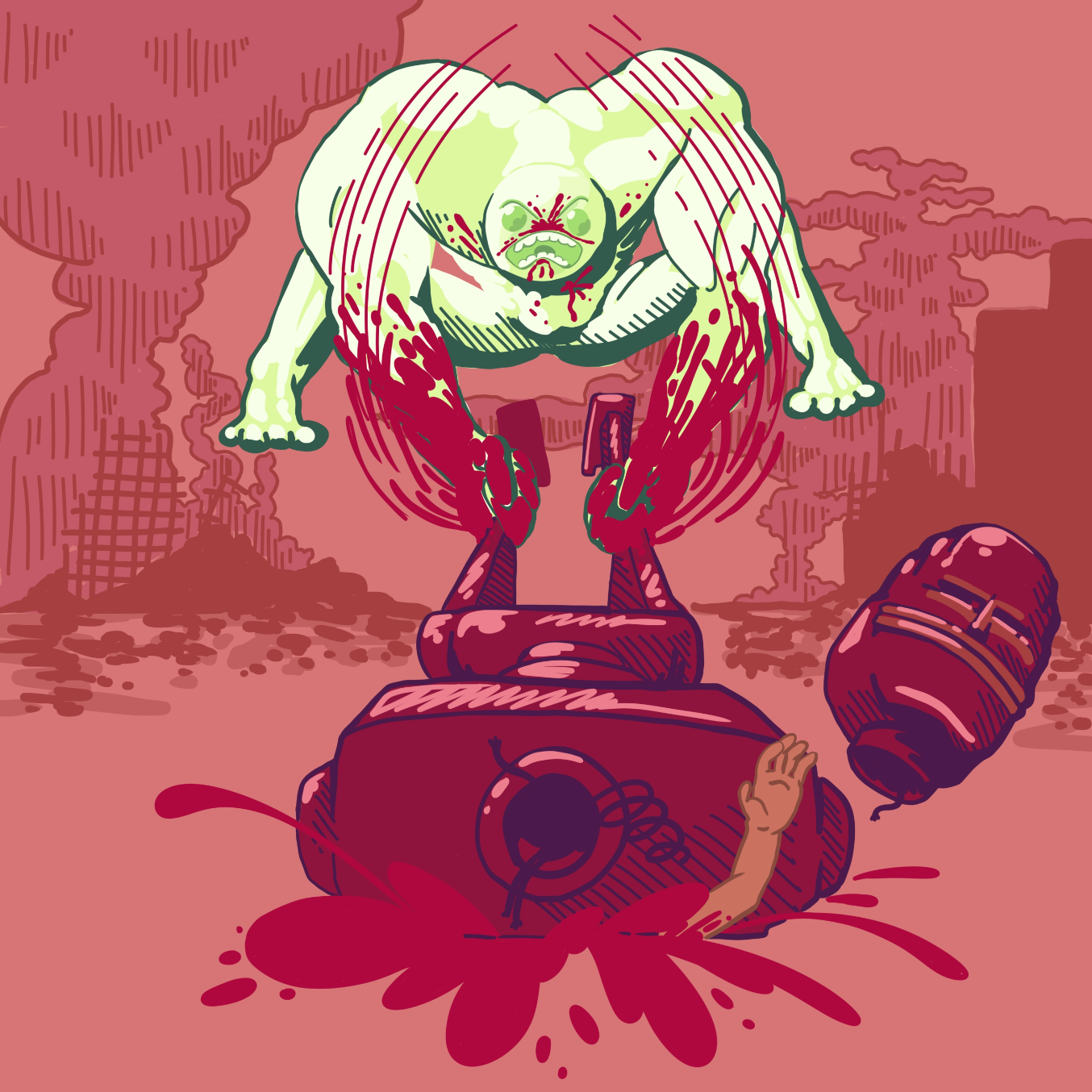  - Online Drawing Game Comic Strip Panel by Wizard Croissant