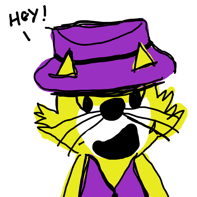 Drawing in Top Cat by HaileyS