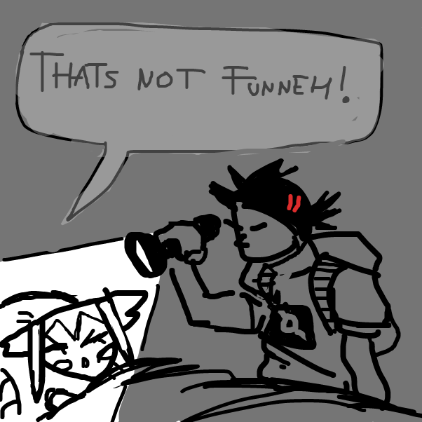 ba dum ts - Online Drawing Game Comic Strip Panel by Peyocay