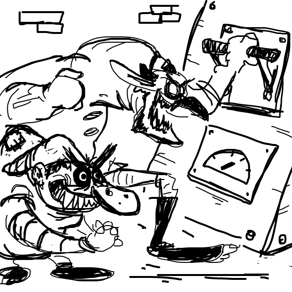 by the way Igor  hows your onlyfans page doing? - Online Drawing Game Comic Strip Panel by Peyocay