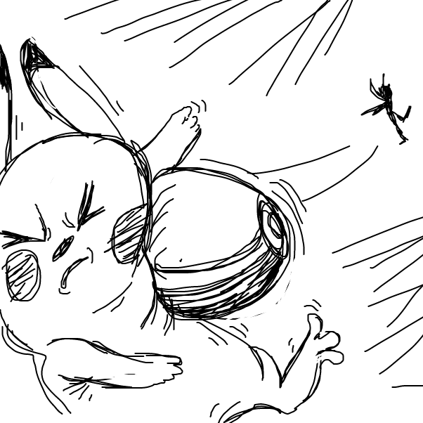 wham! - Online Drawing Game Comic Strip Panel by Peyocay