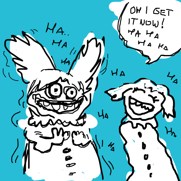 hahahahahahahahahahahahahaha - Online Drawing Game Comic Strip Panel by Peyocay