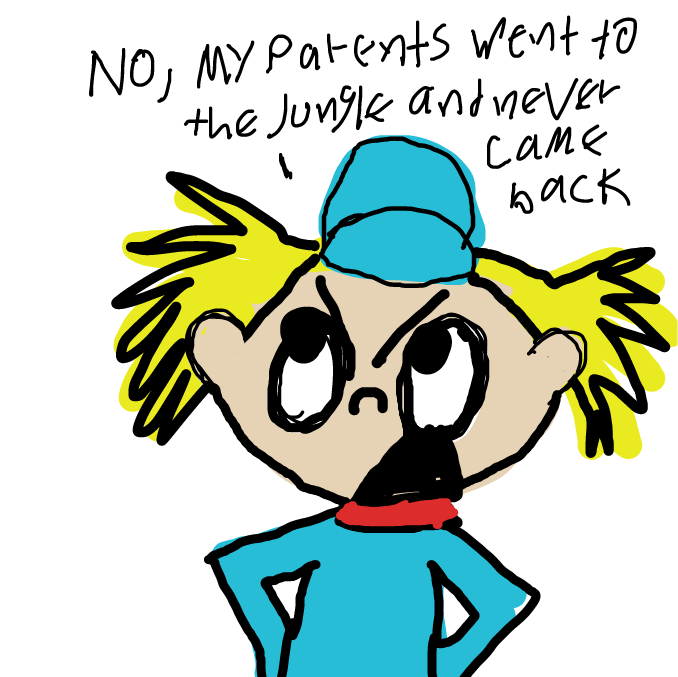 Drawing in Jungle Movie by HaileyS