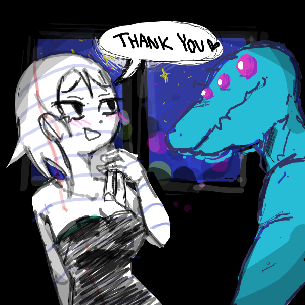 Drawing in . by incubugs