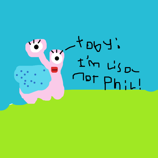 Toby the turrtle frogot Lisas name again! - Online Drawing Game Comic Strip Panel by Monkey_HugLuv