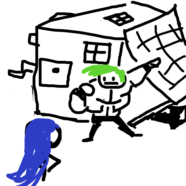  - Online Drawing Game Comic Strip Panel by Peyocay