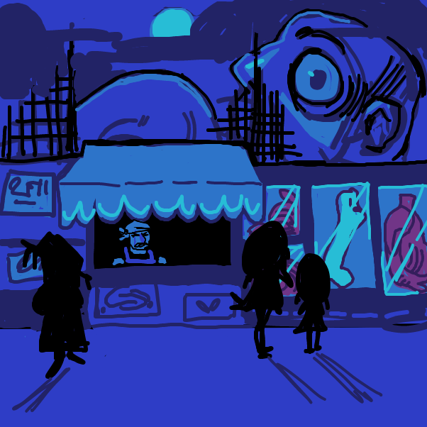  - Online Drawing Game Comic Strip Panel by Chumky