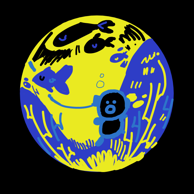 Drawing in Uzb Be by Cea