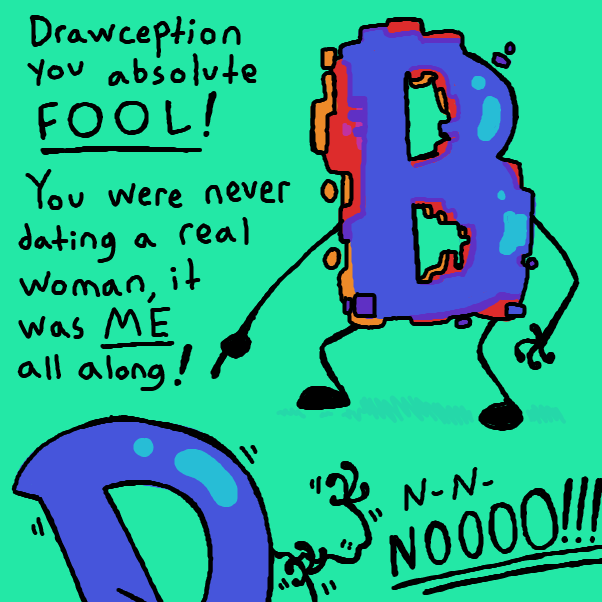 Drawing in Maybe beez by Cheddar Teeth