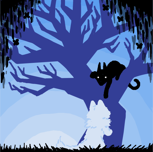 Drawing in >(•Ꮗ•)< by SeanTrunks