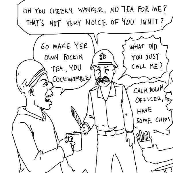  - Online Drawing Game Comic Strip Panel by Fathur