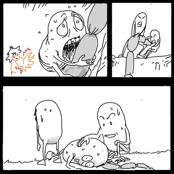  - Online Drawing Game Comic Strip Panel by Fathur